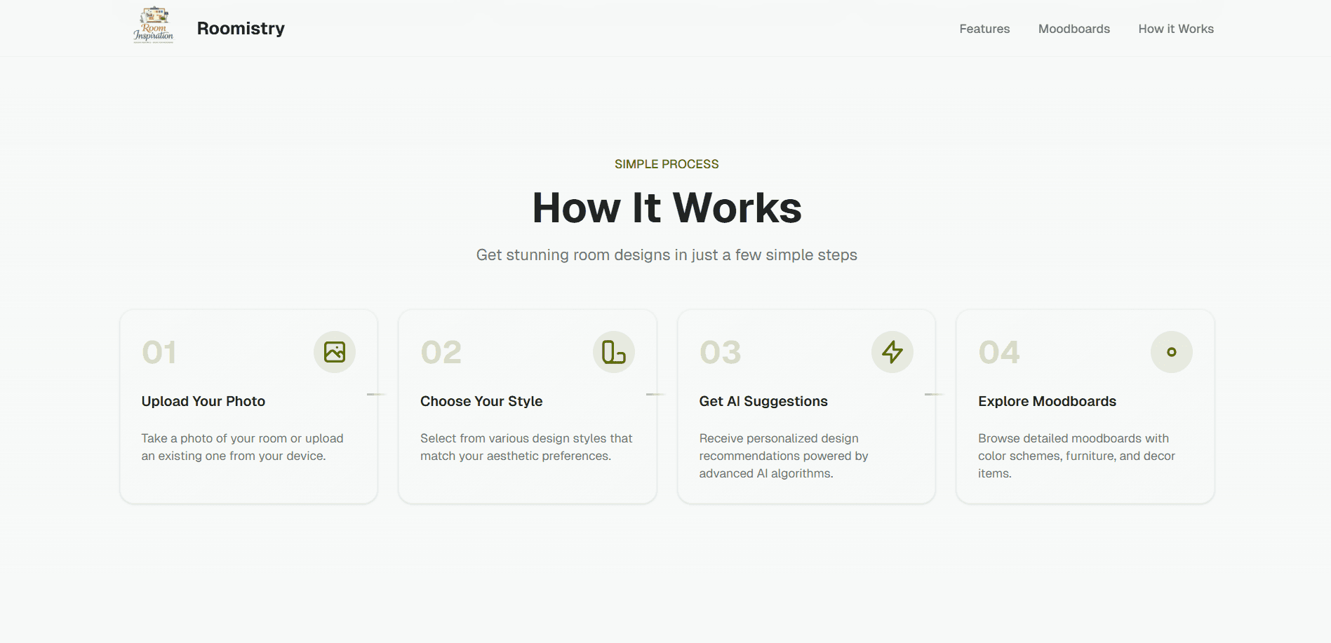 Roomistry - AI-powered room redesign platform screenshot 2